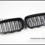 F10 กระจังหน้า M5 ดำด้าน กรอบ Carbon Kevlar พร้อมโลโก้