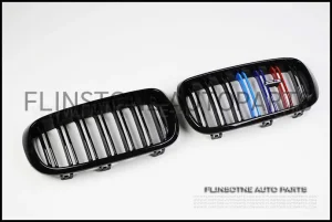 X5 F15 กระจังหน้า M ดำเงา พร้อมโลโก้[3 สี]
