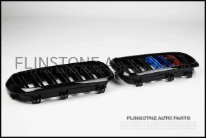 X5 F15 กระจังหน้า M ดำเงา พร้อมโลโก้[3 สี]