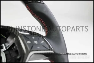 พวงมาลัย Mercedes AMG Carbon แท้ คาดสีแดง