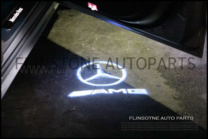 ไฟส่องพื้นโลโก้ Mercedes AMG
