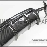 F32 M Performance Carbon Fiber Rear Diffuser[4 Holes]