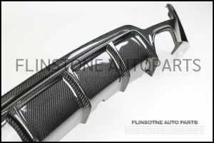 F32 M Performance Carbon Fiber Rear Diffuser[4 Holes]