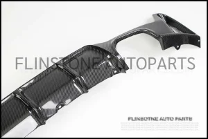 F32 M Performance Carbon Fiber Rear Diffuser[4 Holes]
