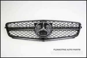 กระจังหน้าคาร์บอน W204 ทรง C63 AMG