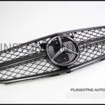 กระจังหน้าคาร์บอน W204 ทรง C63 AMG
