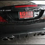 กรอบป้ายทะเบียน AMG คาร์บอน เคฟล่าแท้
