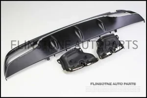W205 C63s AMG Diffuser + Tailpipe Set [์Sport] V.2