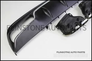 W205 C63s AMG Diffuser + Tailpipe Set [์Sport] V.2