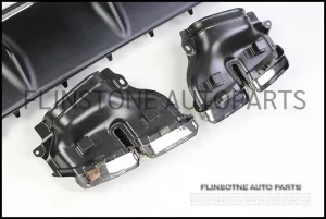 W205 C63s AMG Diffuser + Tailpipe Set [์Sport] V.1