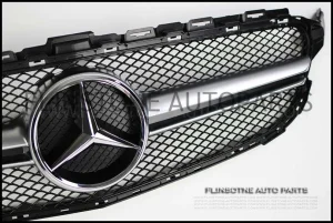 W205 C63s AMG Front Grille [Silver]
