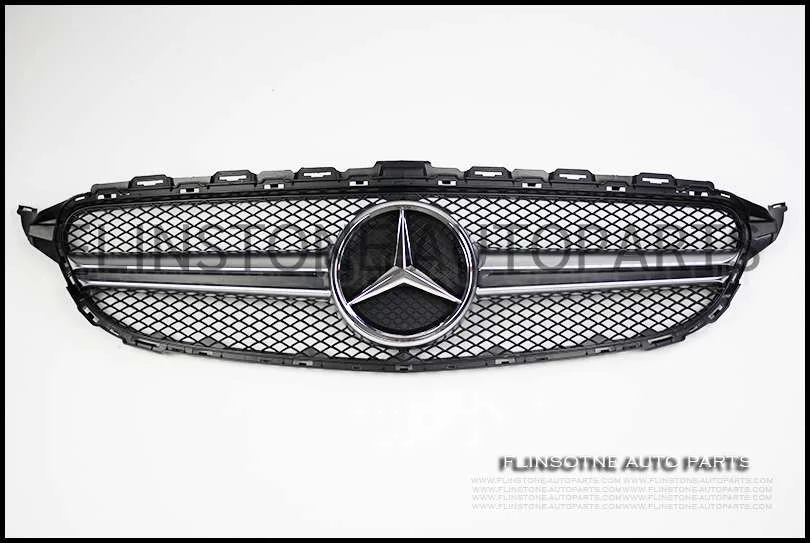 W205 C63s AMG Front Grille [Silver]