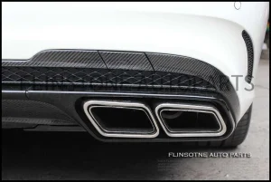 E63 AMG Facelift Carbon Kevlar Diffuser