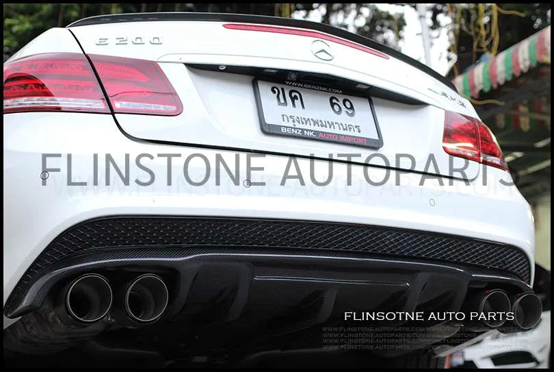W207 Facelift Racespec Carbon Fiber Rear Diffuser