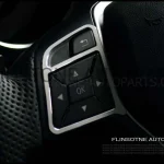 ชุดครอบปุ่มพวงมาลัย สีเงิน [A-CLA-GLA]