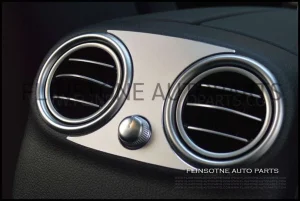 แผ่นอลูมิเนียมแปะรหะหว่างแอร์ด้านหลัง W205 C-Class