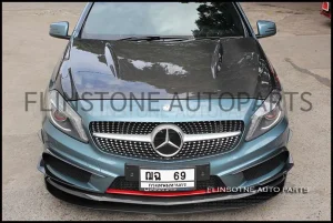W176 Revozport Carbon Fiber Bonnet