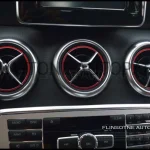 ชุดวงแหวนครอบแอร์สีแดง 5 ชิ้น [A-CLA-GLA]