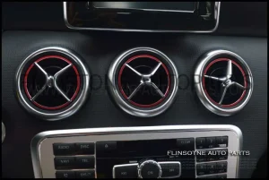 ชุดวงแหวนครอบแอร์สีแดง 5 ชิ้น [A-CLA-GLA]