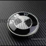 BMW Carbon Wheel Center Caps [Black]
