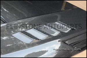 W176 VARIS Carbon Fiber Bonnet