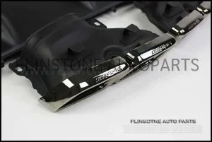 W205 C63s AMG Diffuser + Tailpipe Set [Night] V.2