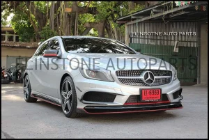 W176 Revozport Carbon Fiber Side Skirt