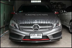 W176 A-Class Carbon Fiber Front Lip Cover