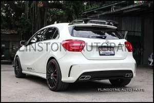 A45 AMG Diffuser + Tailpipe Set