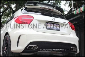 A45 AMG Diffuser + Tailpipe Set