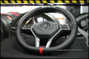 Mercedes AMG Steering Wheel Cover [Carbon Look]