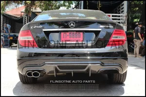 C63 V Carbon Rear Diffuser V3