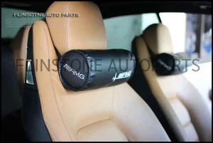 AMG PU LEATHER SEAT NECK REST V.2