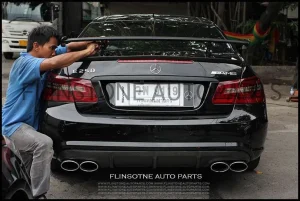 W207 AMG Black Series Carbon Fiber Trunk Spoiler
