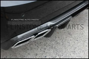 E63 Renntech Carbon Fiber Rear Diffuser
