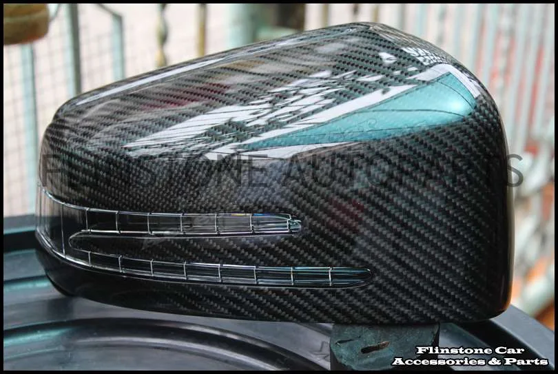 Original W204 Mercedes Carbon Mirror Housing
