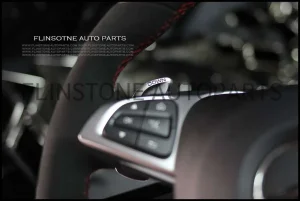 C63 S-AMG Alcantara Steering Wheel with RED Stitch