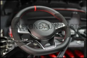 C63 S-AMG Alcantara Steering Wheel with RED Stitch