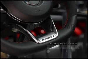 C63 S-AMG Alcantara Steering Wheel with RED Stitch