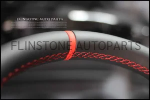 C63 S-AMG Alcantara Steering Wheel with RED Stitch