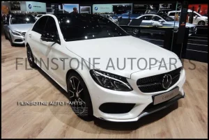 W205 Diamond Front Grille [Black]