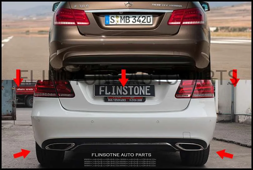 W212 E-Class Facelift Diffuser Set