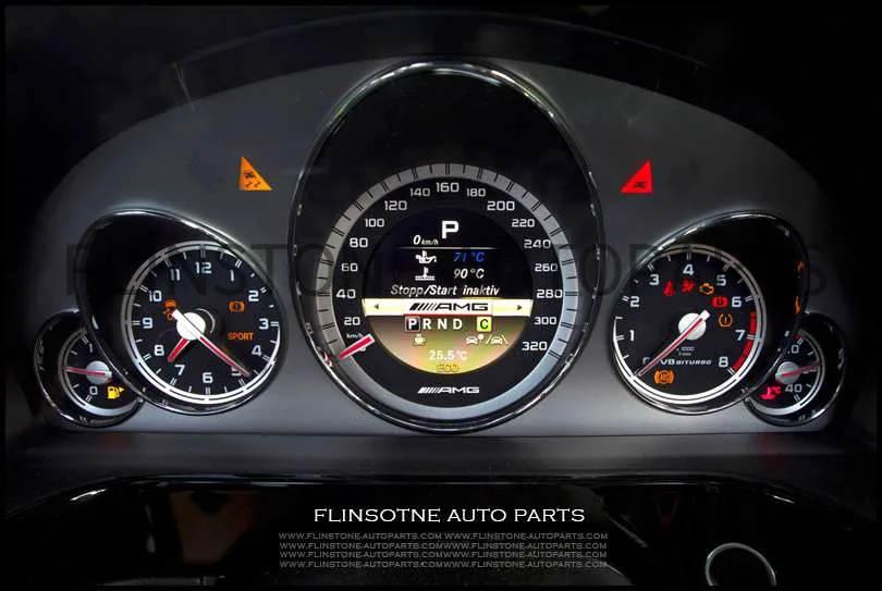 E63 AMG Instrument Cluster 2012 [Km]