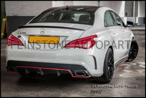 W117 Revozport Carbon Fiber Side Skirt
