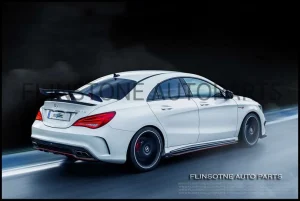 W117 Revozport Carbon Fiber Side Skirt