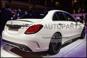 Genuine W205 C63 AMG Rear Diffuser [Sport]