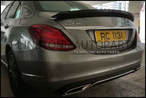 W205 BOCA Carbon Fiber Trunk Spoiler