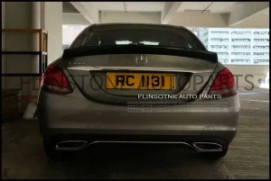 W205 BOCA Carbon Fiber Trunk Spoiler