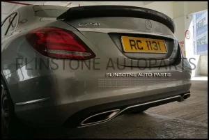 W205 BOCA Carbon Fiber Trunk Spoiler