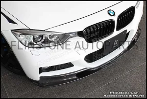 BMW F30 3D Design Carbon Fiber Front Lip [For M-Tech]